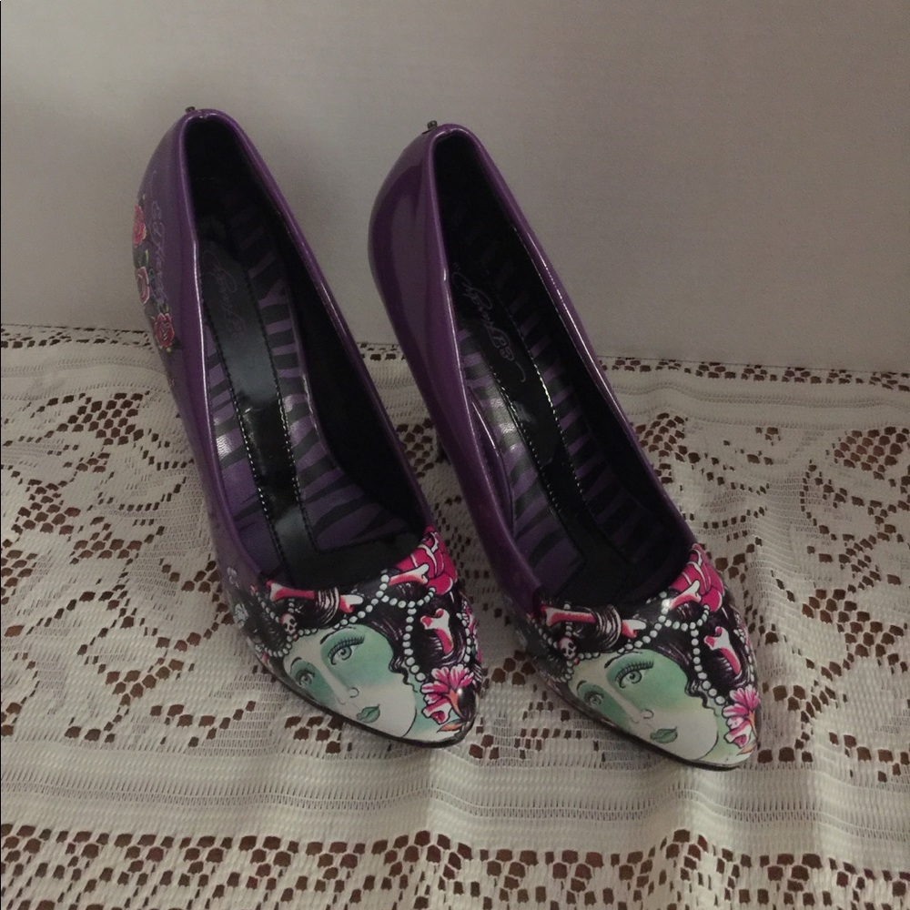 Ed Hardy heels